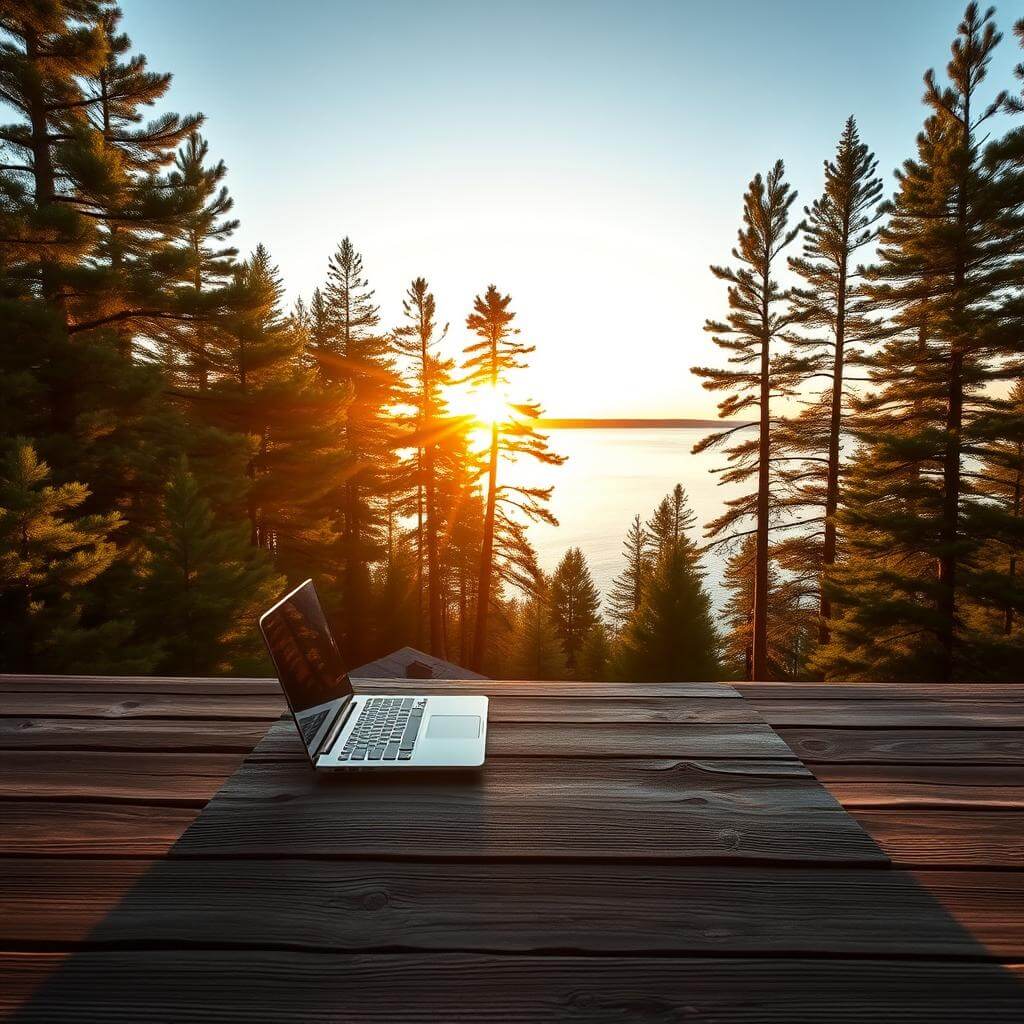 Manistee & Benzie See Record Highs In Remote Work. The Future?