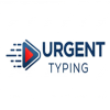 Urgent typing logo